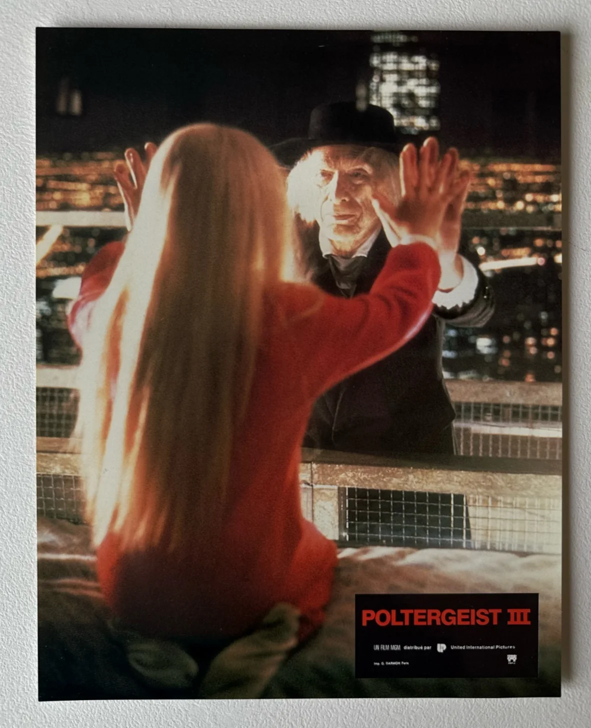 Poltergeist III 1988 French Lobby Cards x12 + Envelope – MGM / SONIS / DARMON, image 2