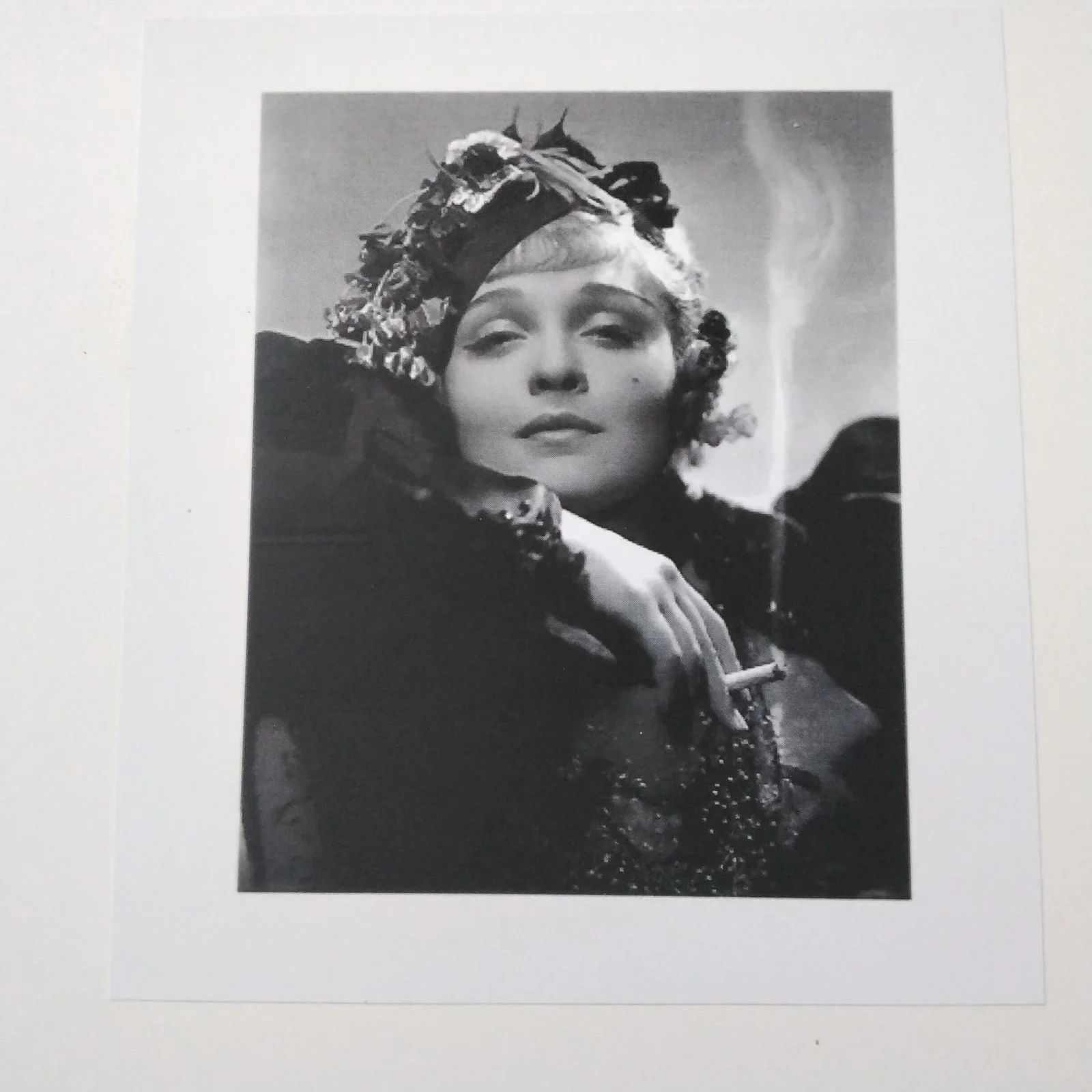 Anna Sten SIGNED Card Photo 30s Russian Movie Actress Goldwyn Nana We Live Again, изображение 5