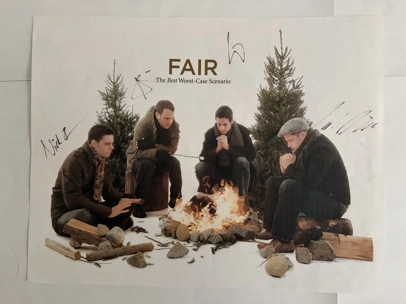 Fair Signed Autographed Photo CD Lot Best Worst Case Scenario Disappearing World, image 4