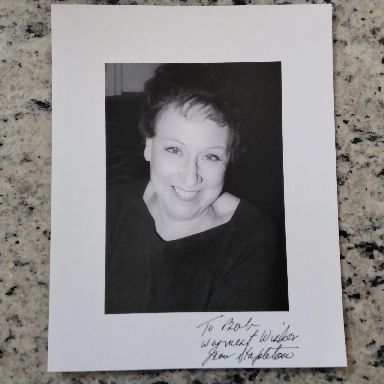 Jean Stapleton SIGNED 8x10 Photo 70s TV Stage Actress All In The Family Dingbat, изображение 5
