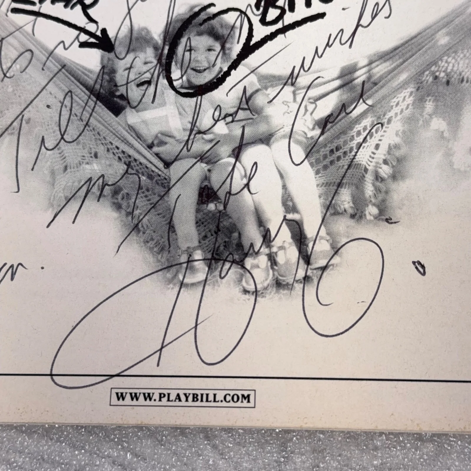 Harry Groener — Harry Groener Hand Signed Playbill "Imaginary Friends" Autograph NO COA, image 3