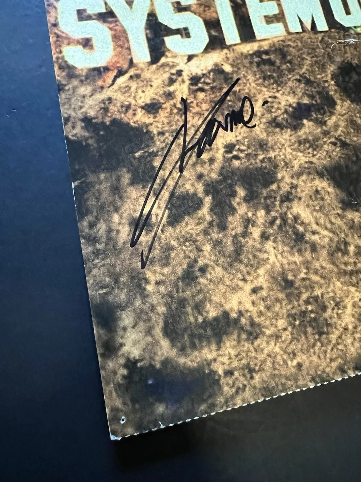 Authentic Autographed Car Seat Headrest Teens of Denial LP record flat signed, изображение 2