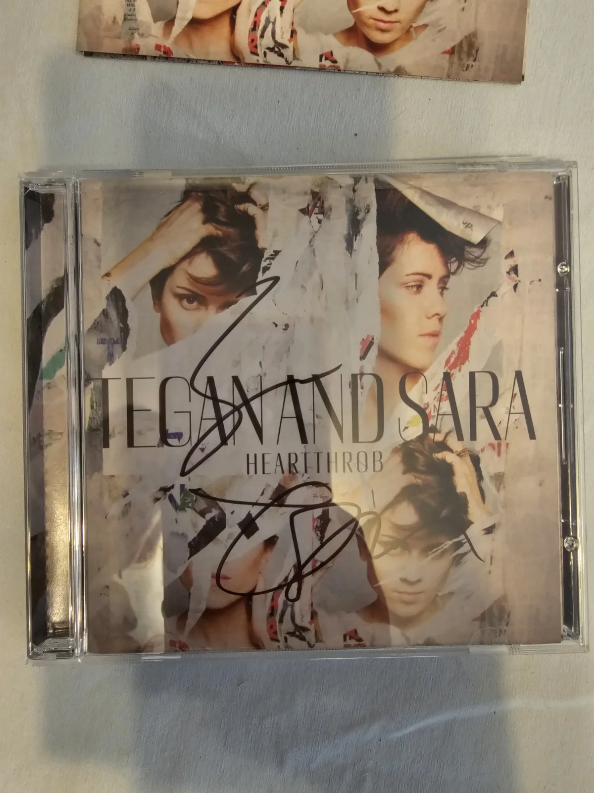 Tegan & Sara Autographed CD Album Cover Heartthrob Unopened W Replacement Insert, image 2