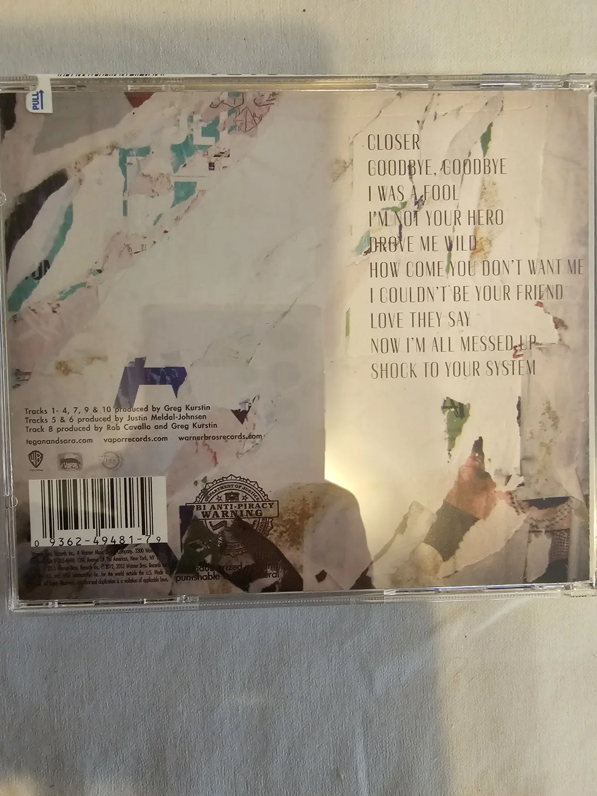 Tegan & Sara Autographed CD Album Cover Heartthrob Unopened W Replacement Insert, image 4