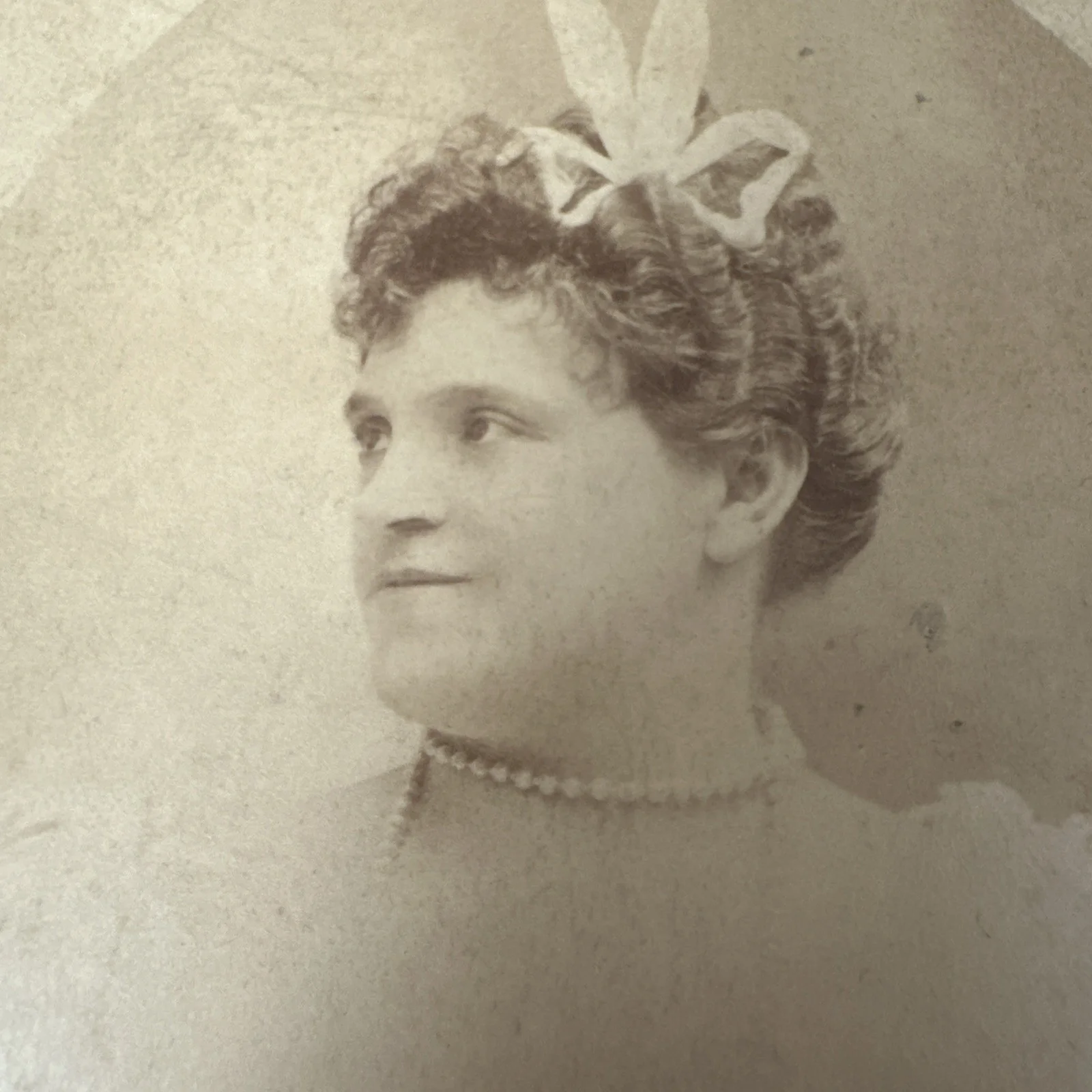 MARCELLA SEMBRICH Autograph Signed Cabinet Card Polish Opera Star 1899 - RARE!, изображение 2