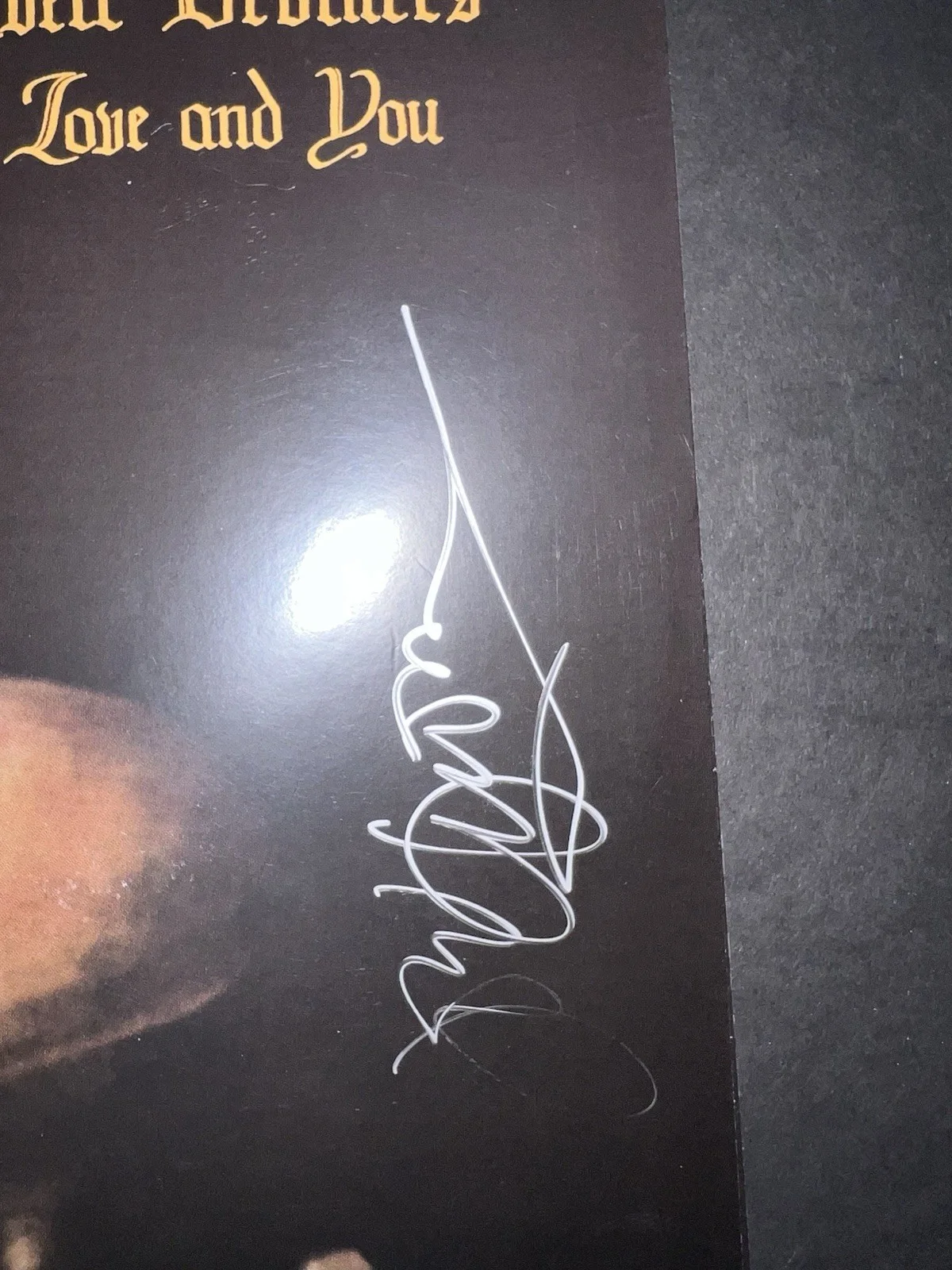 Authentic Autographed Avett Brothers I and Love and You LP record signed vinyl, image 5