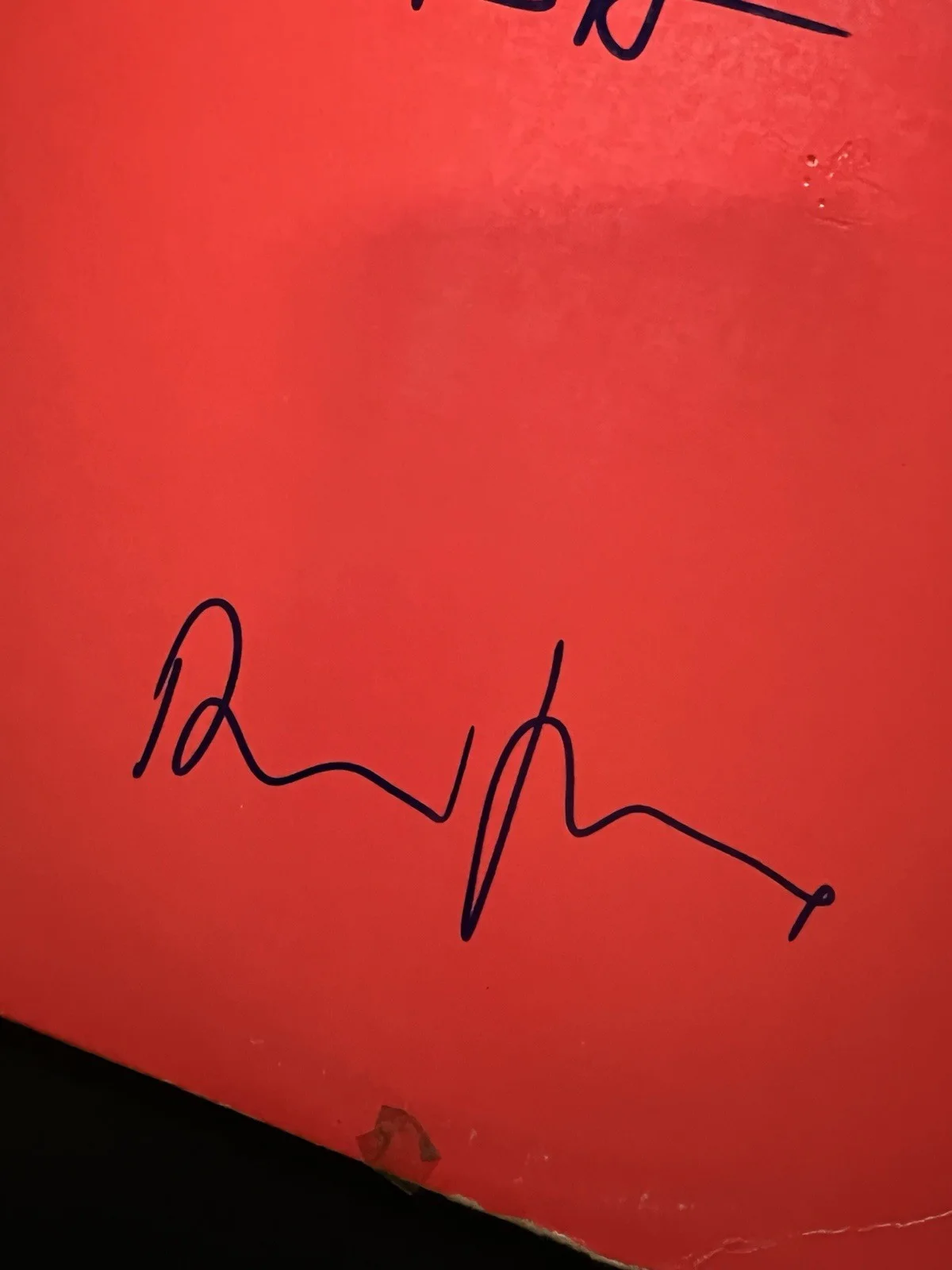 Authentic Autographed Talking Heads 77 LP album record hand signed vinyl RARE, изображение 2