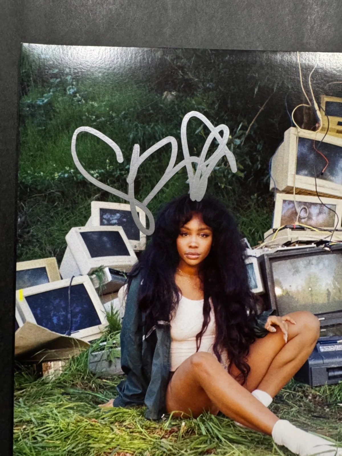 SZA signed autographed (CTRL) Album Vinyl LP RECORD w/ COA PSA AO78854, изображение 2
