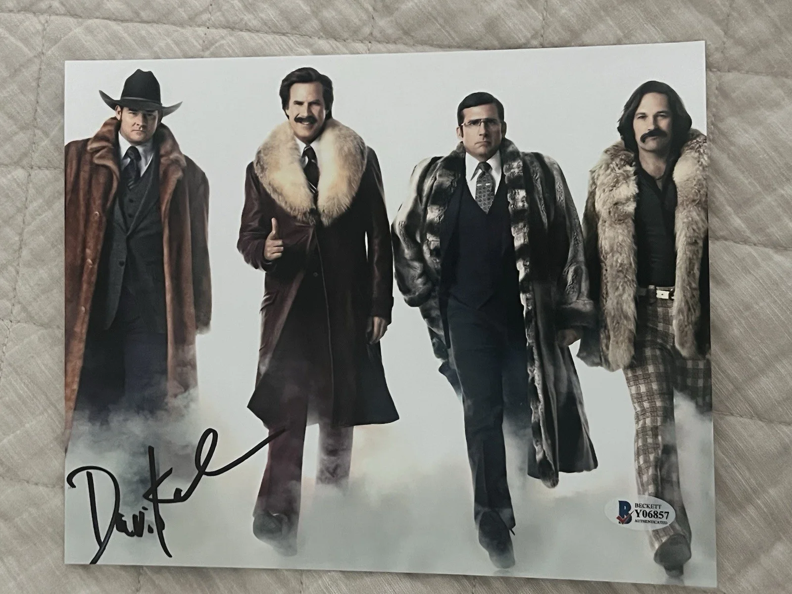 David Koechner — David Koechner Signed Autographed 8x10 Photo Anchorman Beckett COA