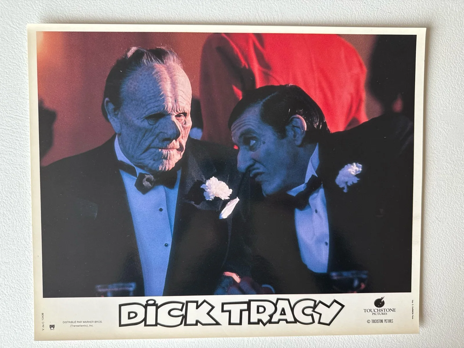 Dick Tracy 1990 French Lobby Cards x8 + Original Warner Envelope – Beatty, изображение 3