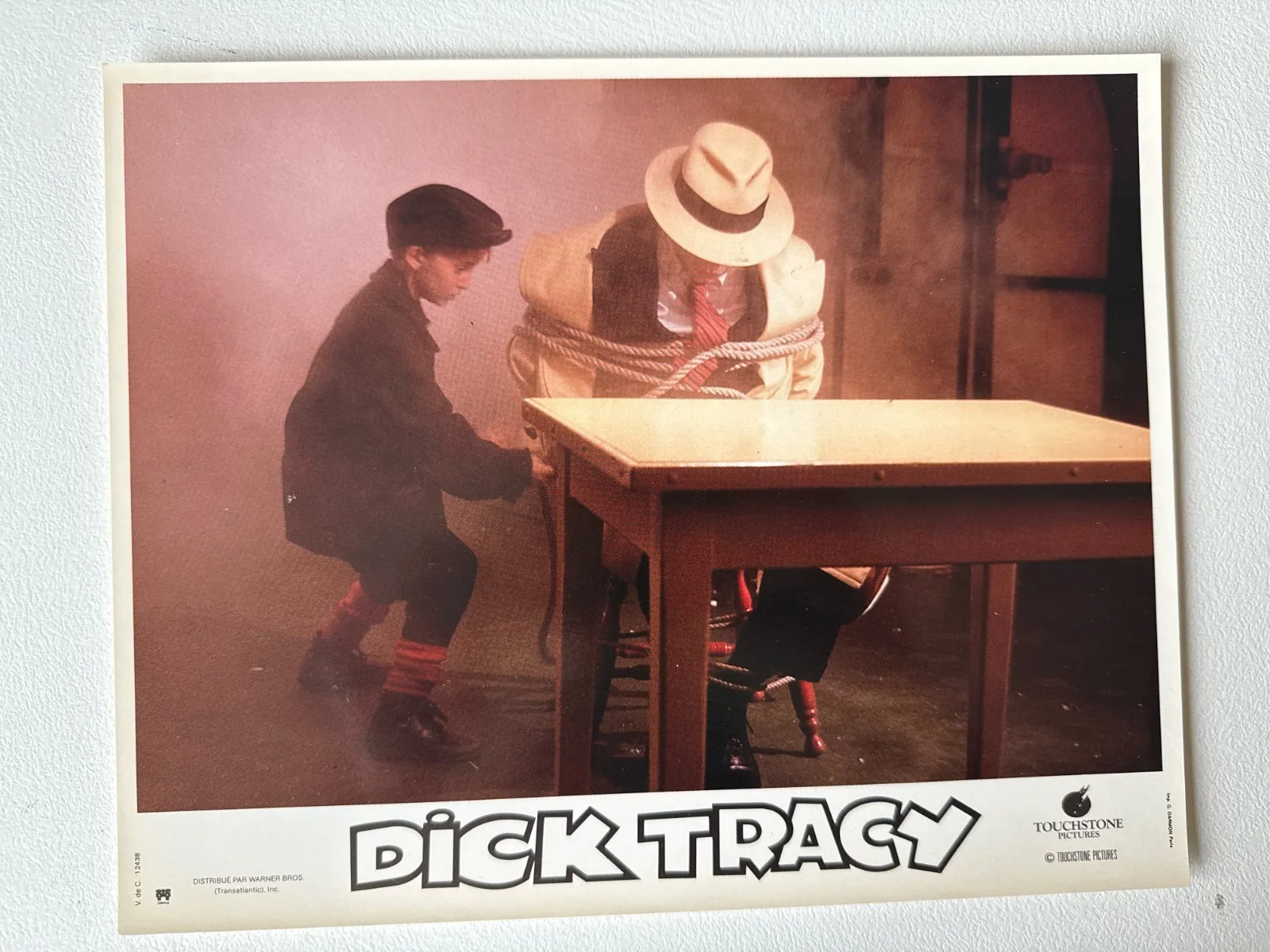 Dick Tracy 1990 French Lobby Cards x8 + Original Warner Envelope – Beatty, изображение 5