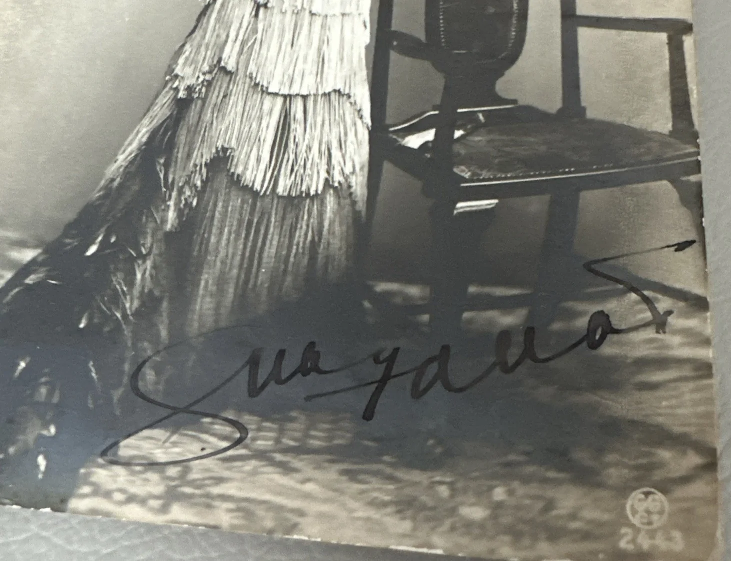 GERALDINE FARRAR Opera Singer Silent Film Actress Signed Autograph Postcard RARE, изображение 4