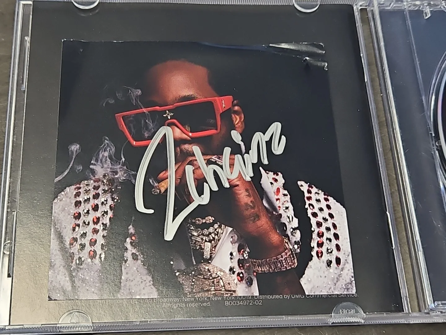 2 CHAINZ SIGNED INSERT & CD Dope Don't Sell Itself BRAND NEW OPENED Autographed, image 3