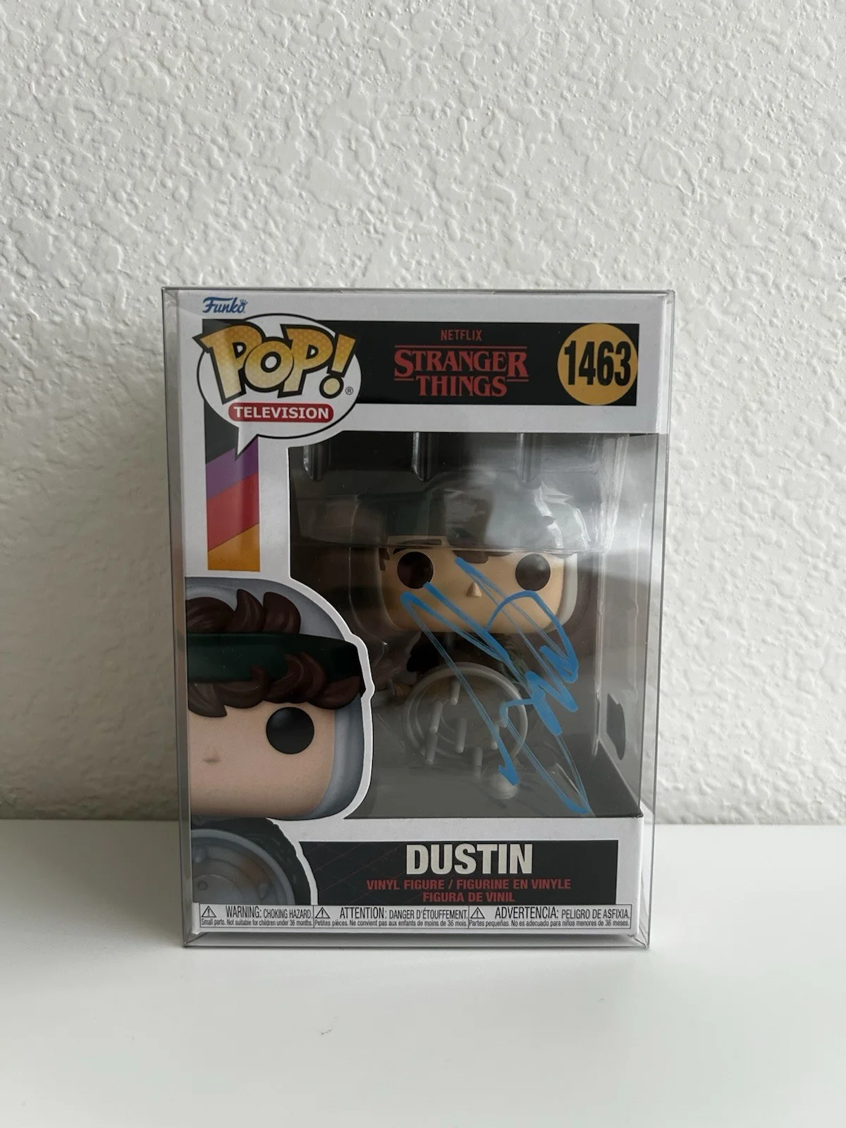 Gaten Matarazzo — Gaten Matarazzo Dustin Stranger Things Signed Autographed Funko Pop BSA #1463