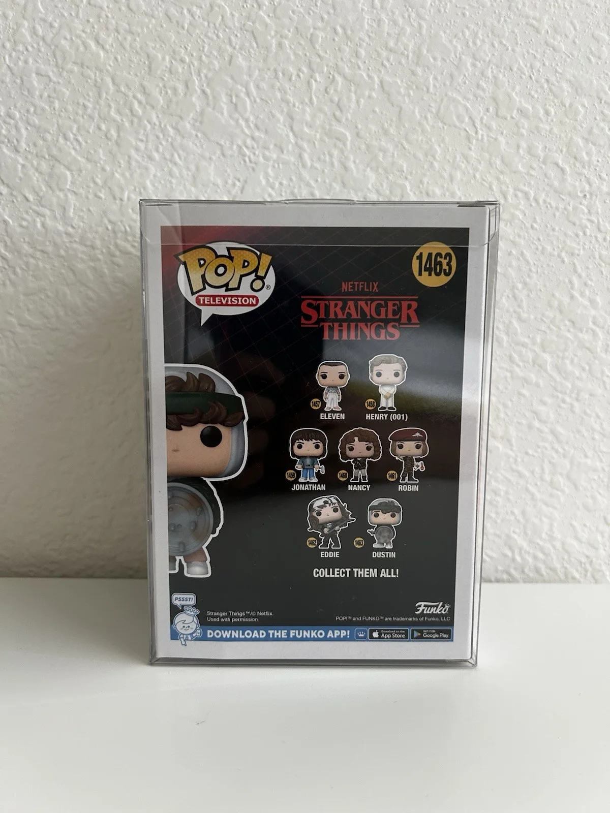 Gaten Matarazzo — Gaten Matarazzo Dustin Stranger Things Signed Autographed Funko Pop BSA #1463, image 3