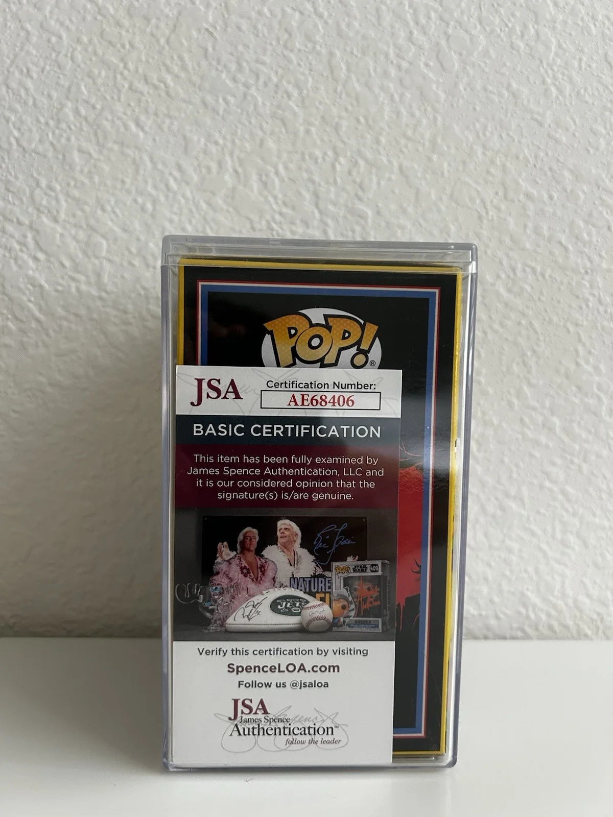 Gaten Matarazzo — NEW Gaten Matarazzo Dustin Stranger Things SignedAutographed Funko Pop JSA #828, image 2