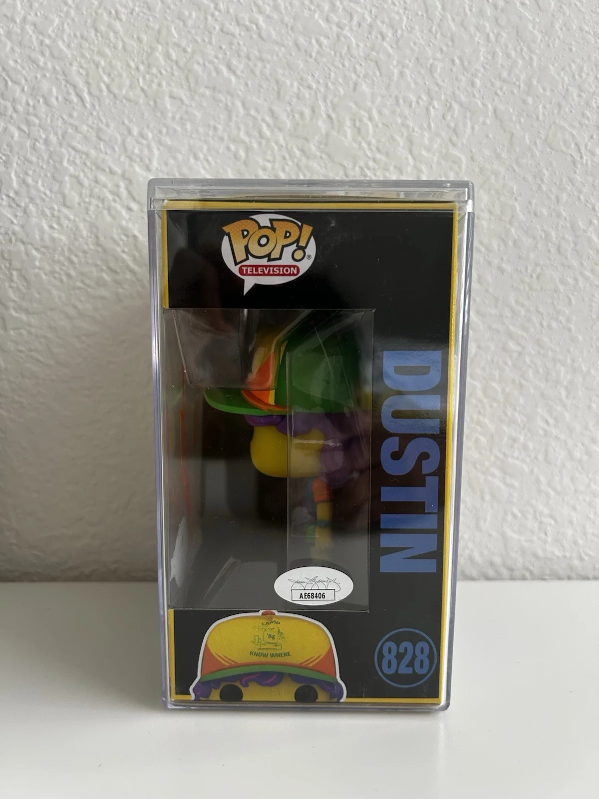 Gaten Matarazzo — NEW Gaten Matarazzo Dustin Stranger Things SignedAutographed Funko Pop JSA #828, image 3