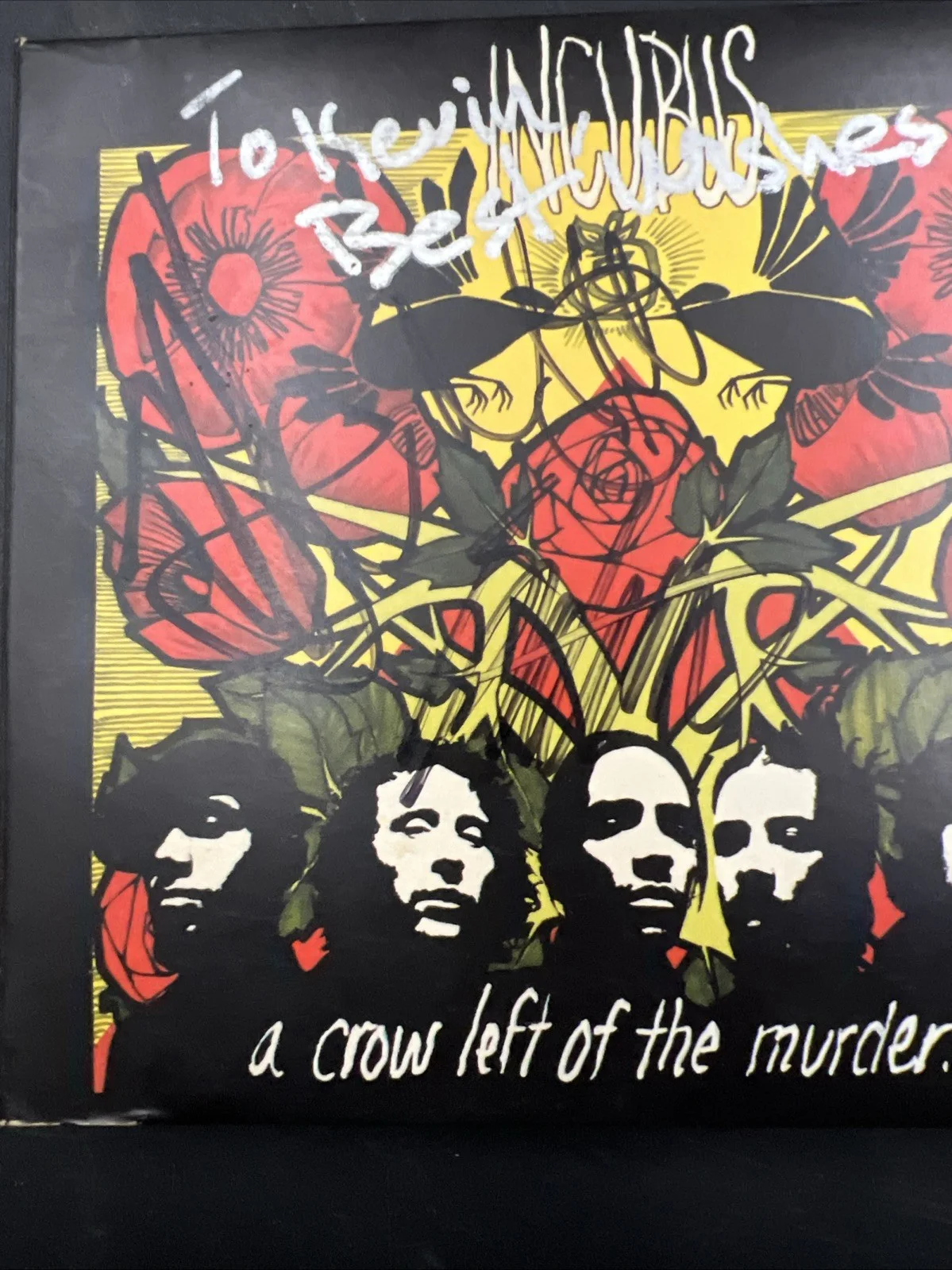 Incubus Signed Limited CD/DVD “ A Crow Left “ Band Autograph W/ Brandon Boyd, изображение 2