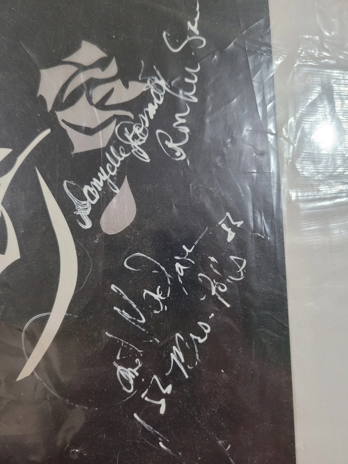cast — Disney's Beauty and the Beast - Broadway Musical Signed Poster, US National Tour, изображение 3
