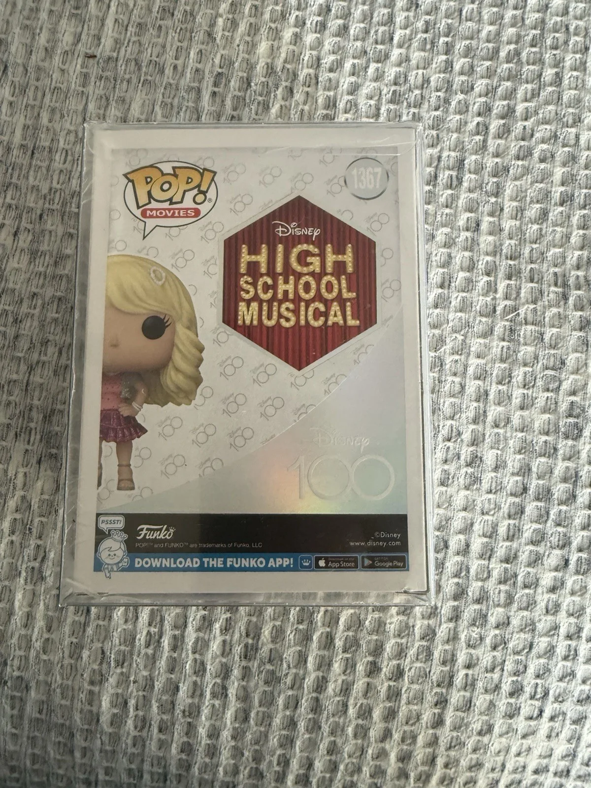 Ashley Tisdale — Ashley Tisdale Signed “Sharpay” High School Musical Funko (JSA), image 3
