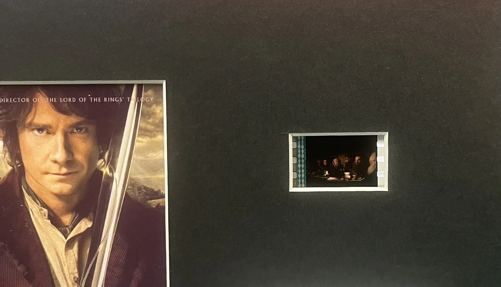 THE HOBBIT . 35mm Film Cell Mounted Display, image 2