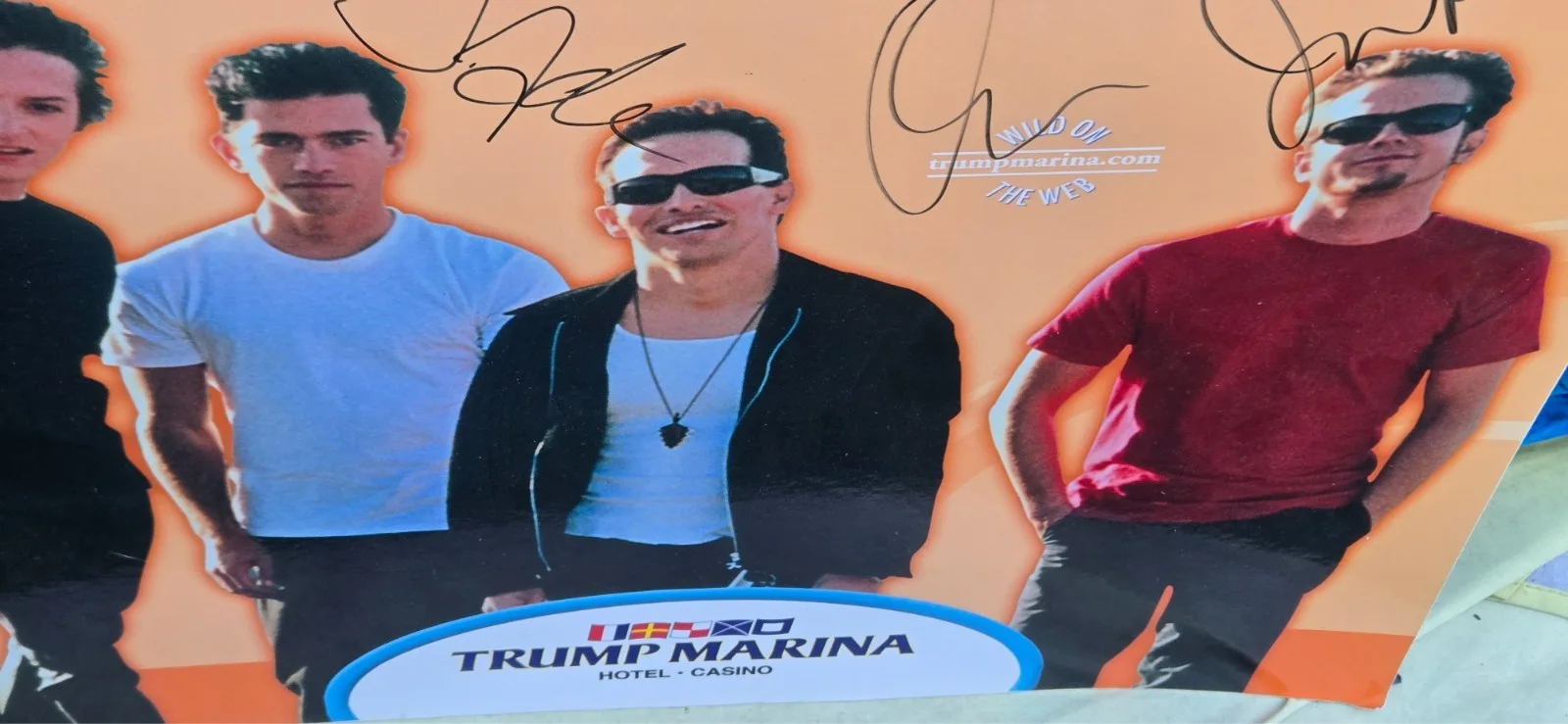 The flys autographed music poster, image 3