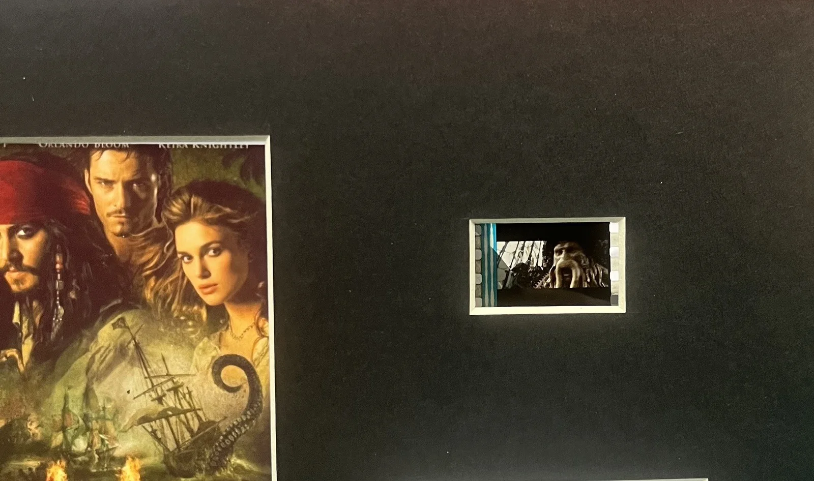 PIRATES OF THE CARIBBEAN. . 35mm Film Cell Mounted Display, image 3