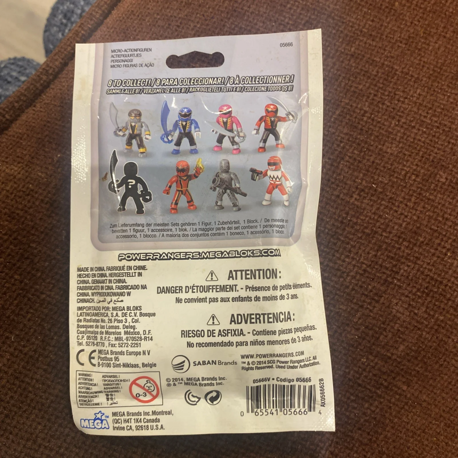 Mega Bloks Power Rangers Super Mega Force Unopened Blind Bag Series 2 Sealed, image 2