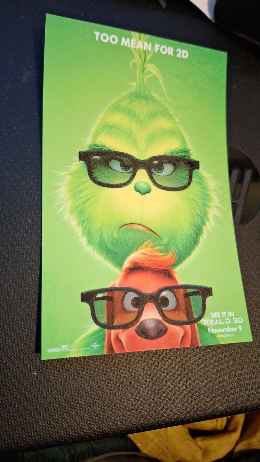 Theatrical Film Poster "The Grinch" 2018 – Reproduction Art - Postcard, изображение 3