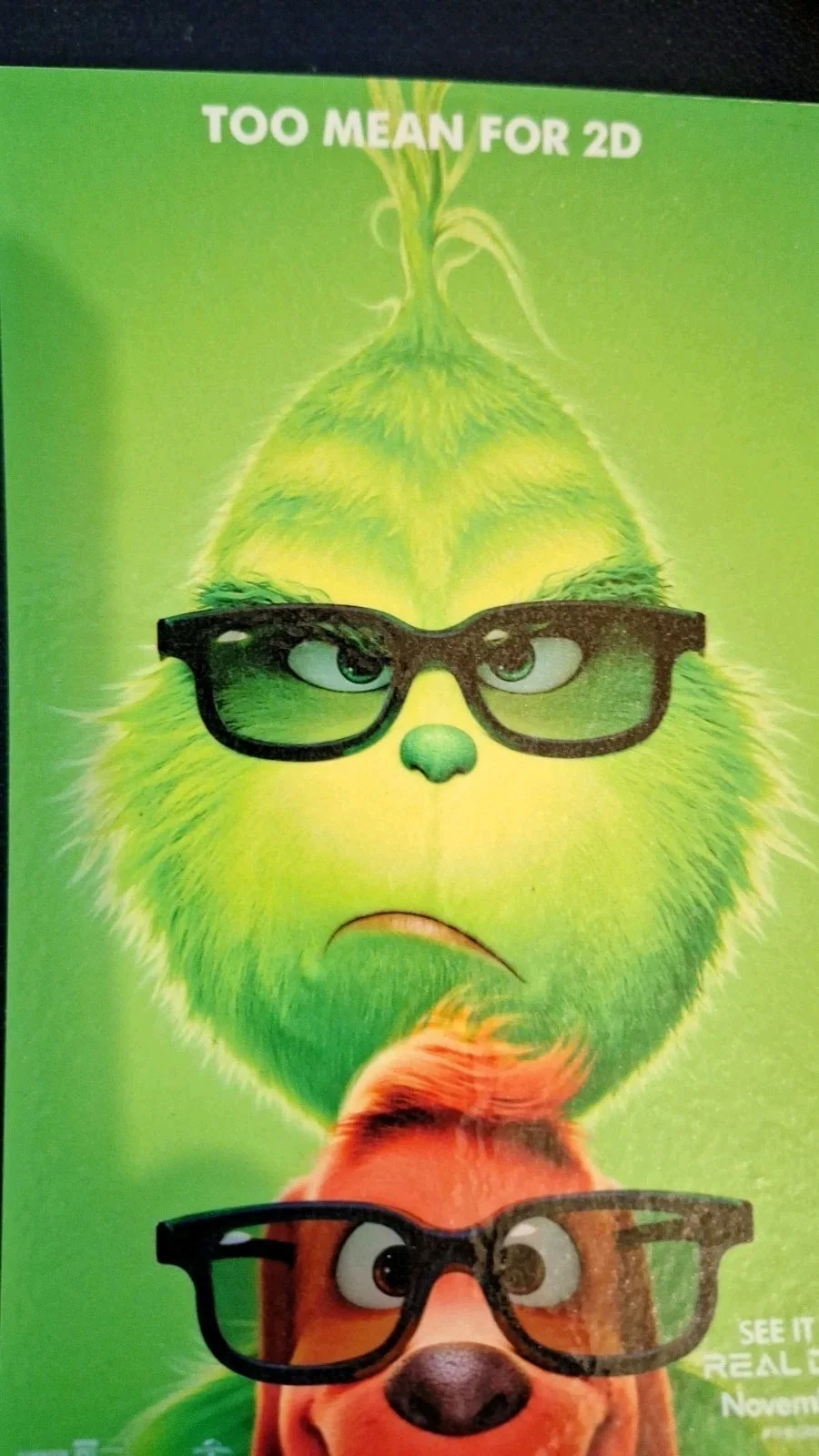Theatrical Film Poster "The Grinch" 2018 – Reproduction Art - Postcard, изображение 5