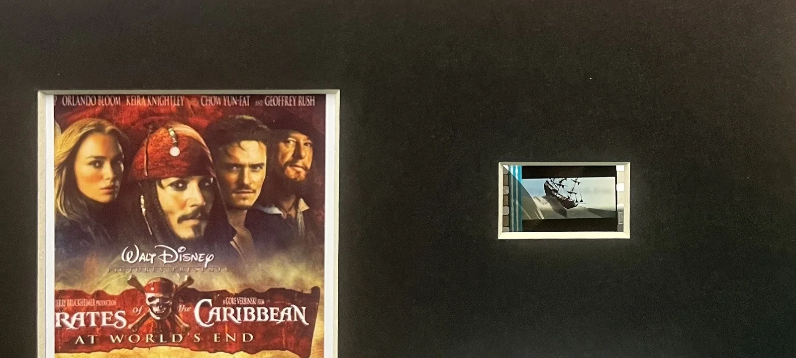 PIRATES OF THE CARIBBEAN. AT WORLDS END. 35mm Film Cell Mounted Display, изображение 2