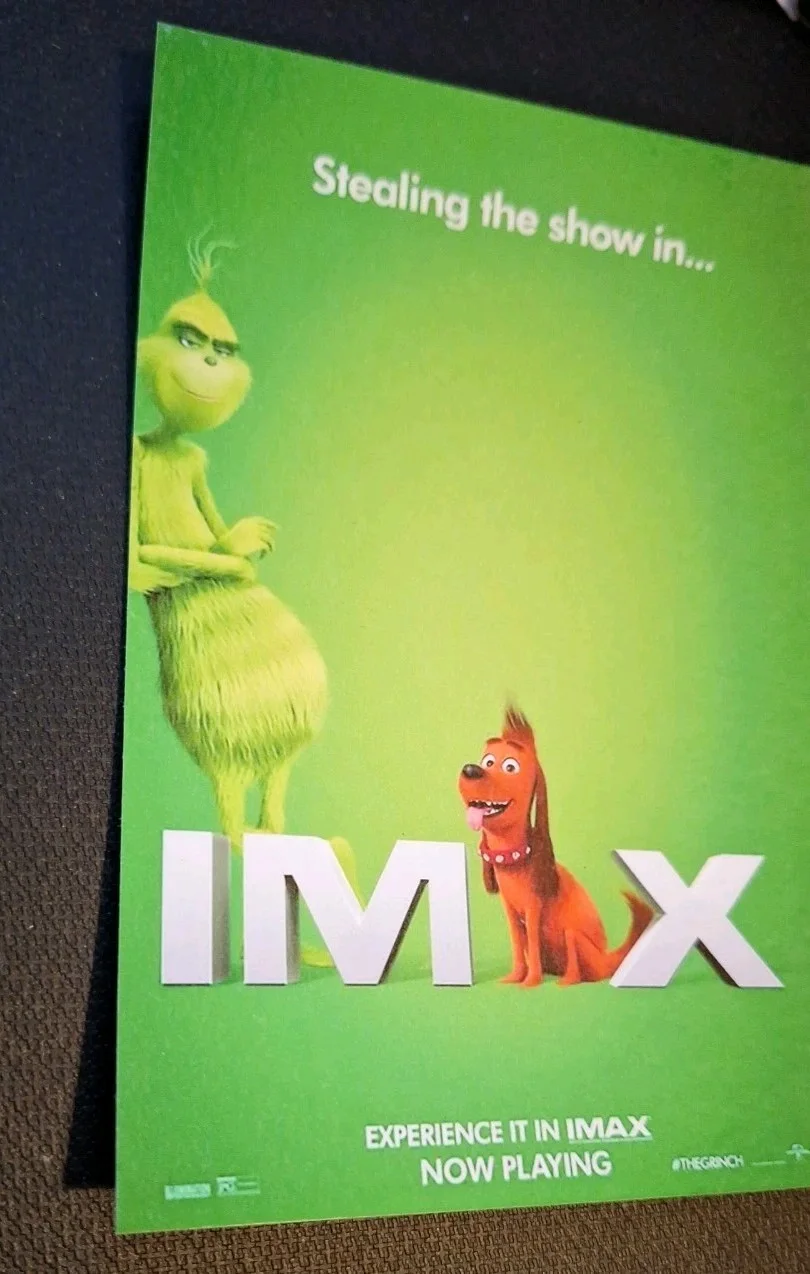 Theatrical Film Poster "The Grinch" 2018 – Reproduction Art - Postcard, изображение 4