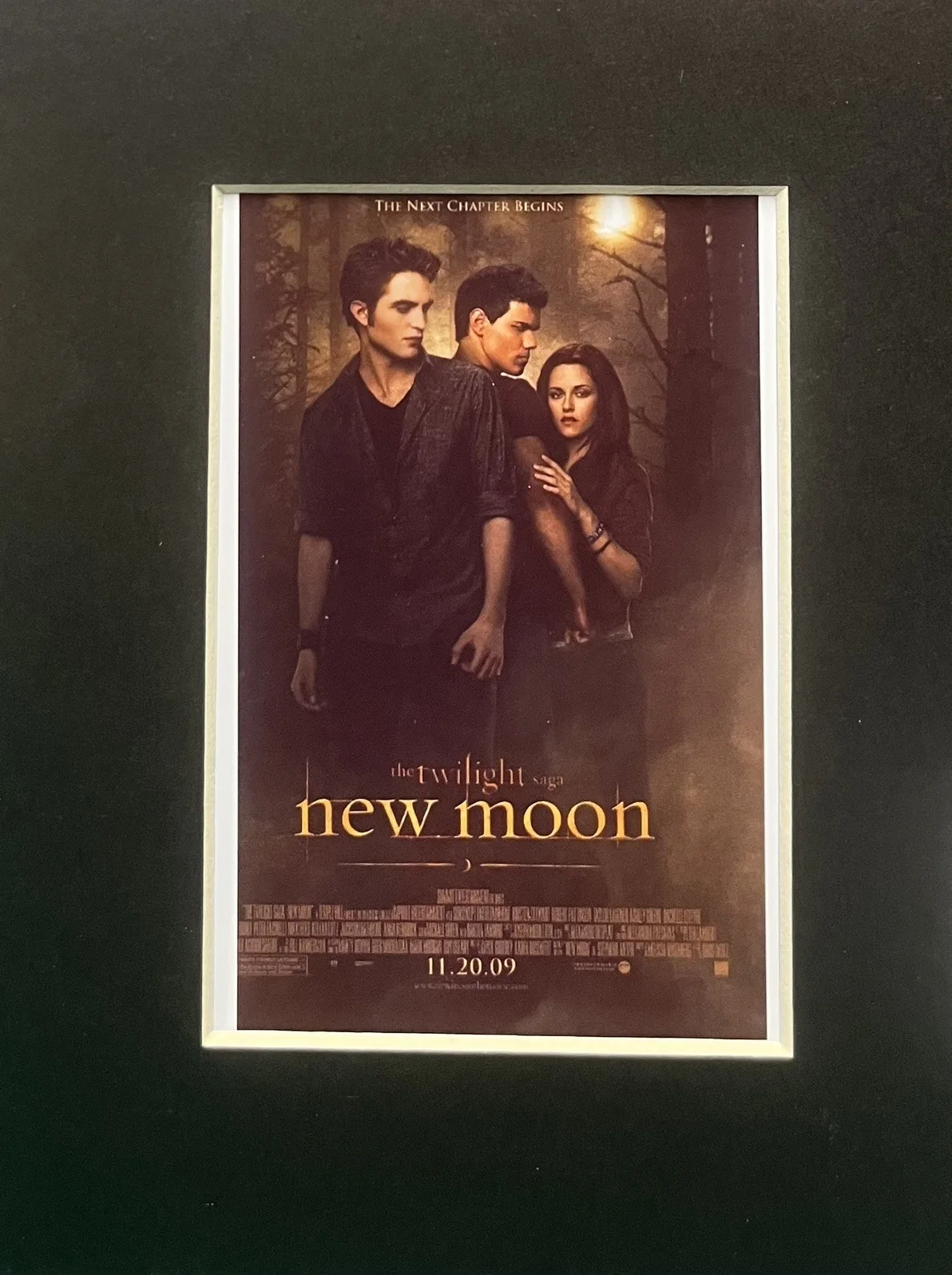 THE. TWILIGHT. SAGA. NEW MOON. 35mm Film Cell Mounted Display, image 2