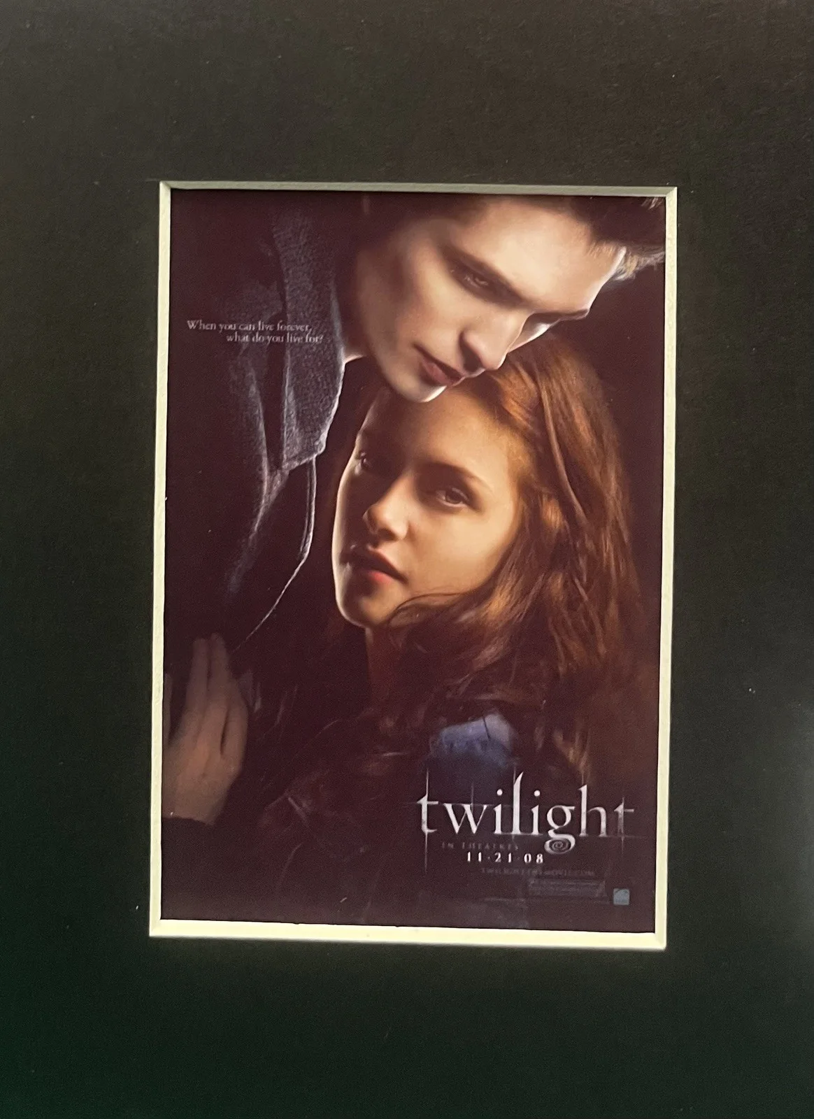 TWILIGHT. THE MOVIE. 35mm Film Cell Mounted Display, image 3