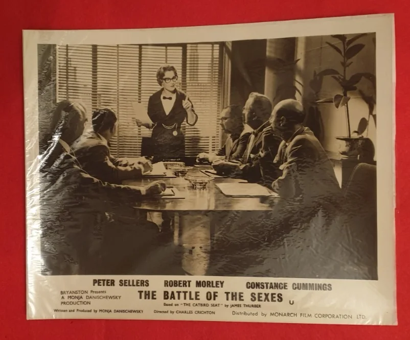 The Battle of the Sexes 1959 6 Original Press Photo Peter Sellers Vintage Stills, изображение 4