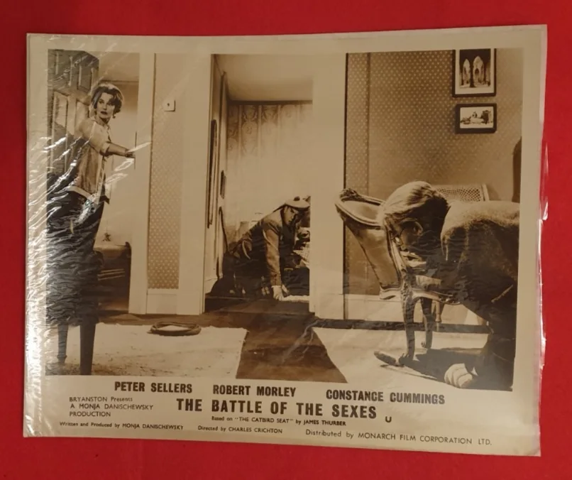 The Battle of the Sexes 1959 6 Original Press Photo Peter Sellers Vintage Stills, изображение 5