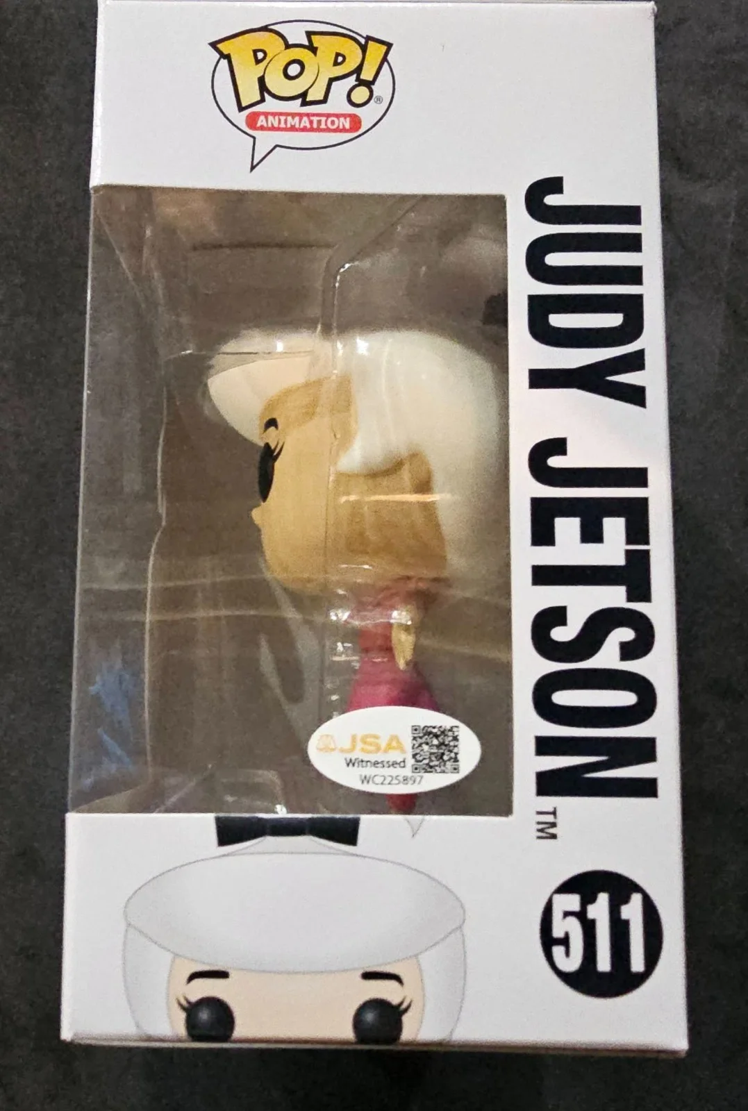 DANICA MCKELLAR SIGNED AUTOGRAPHED JUDY JETSON FUNKO POP FIGURE 511 JSA COA RARE, изображение 2