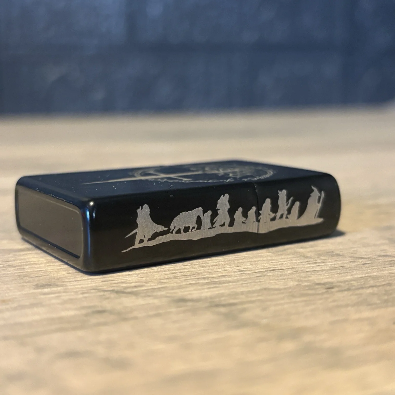 Lord Of The Rings Middle Earth Laser Engraved Flip Top Lighter | Fantasy, изображение 5