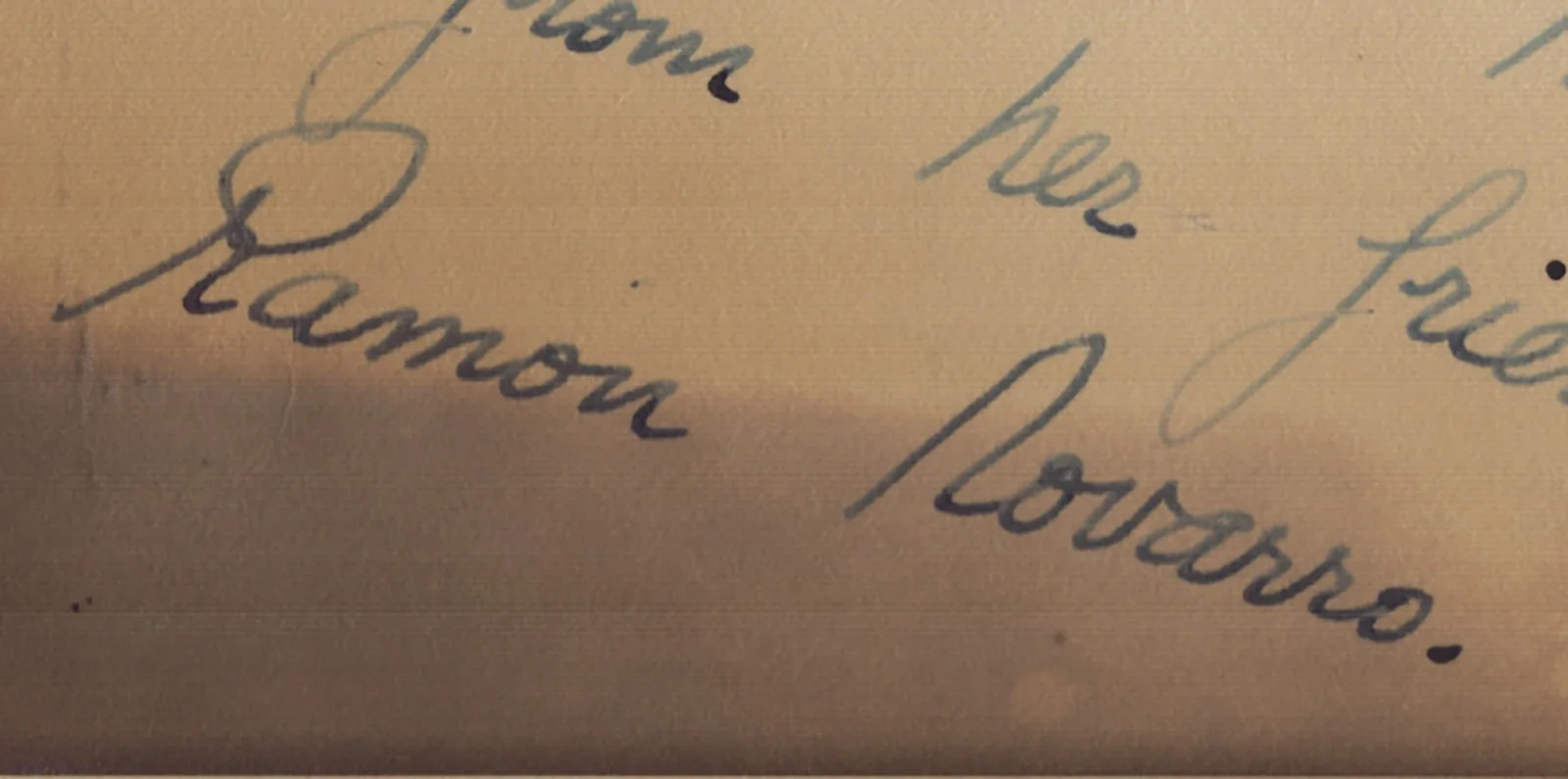 Ramon Novarro — RAMON NOVARRO - AUTOGRAPHED INSCRIBED PHOTOGRAPH, image 2