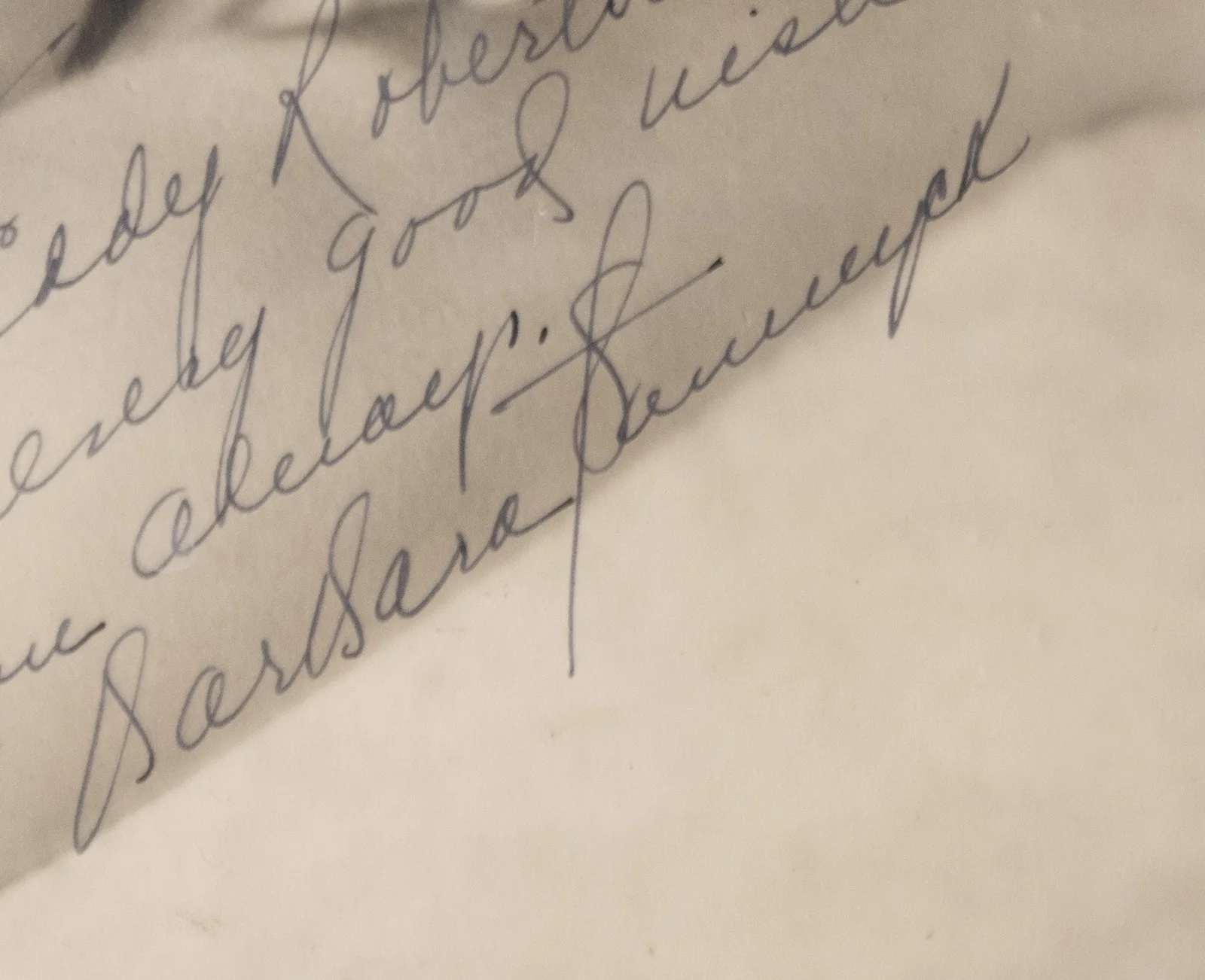 Barbara Stanwyck — BARBARA STANWYCK - AUTOGRAPHED INSCRIBED PHOTOGRAPH, image 3