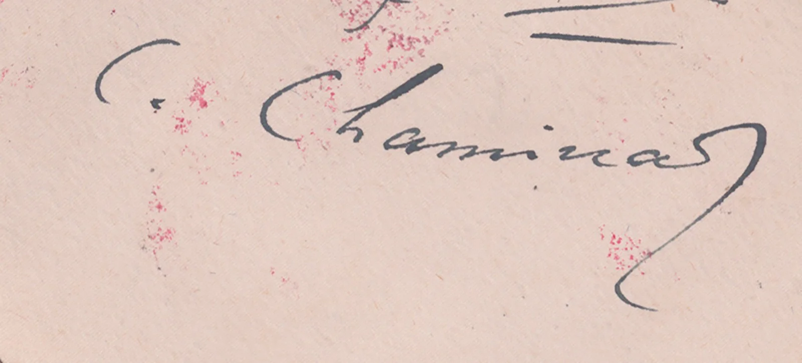 Cecile Chaminade — CECILE CHAMINADE - AUTOGRAPH MUSICAL QUOTATION SIGNED, image 2