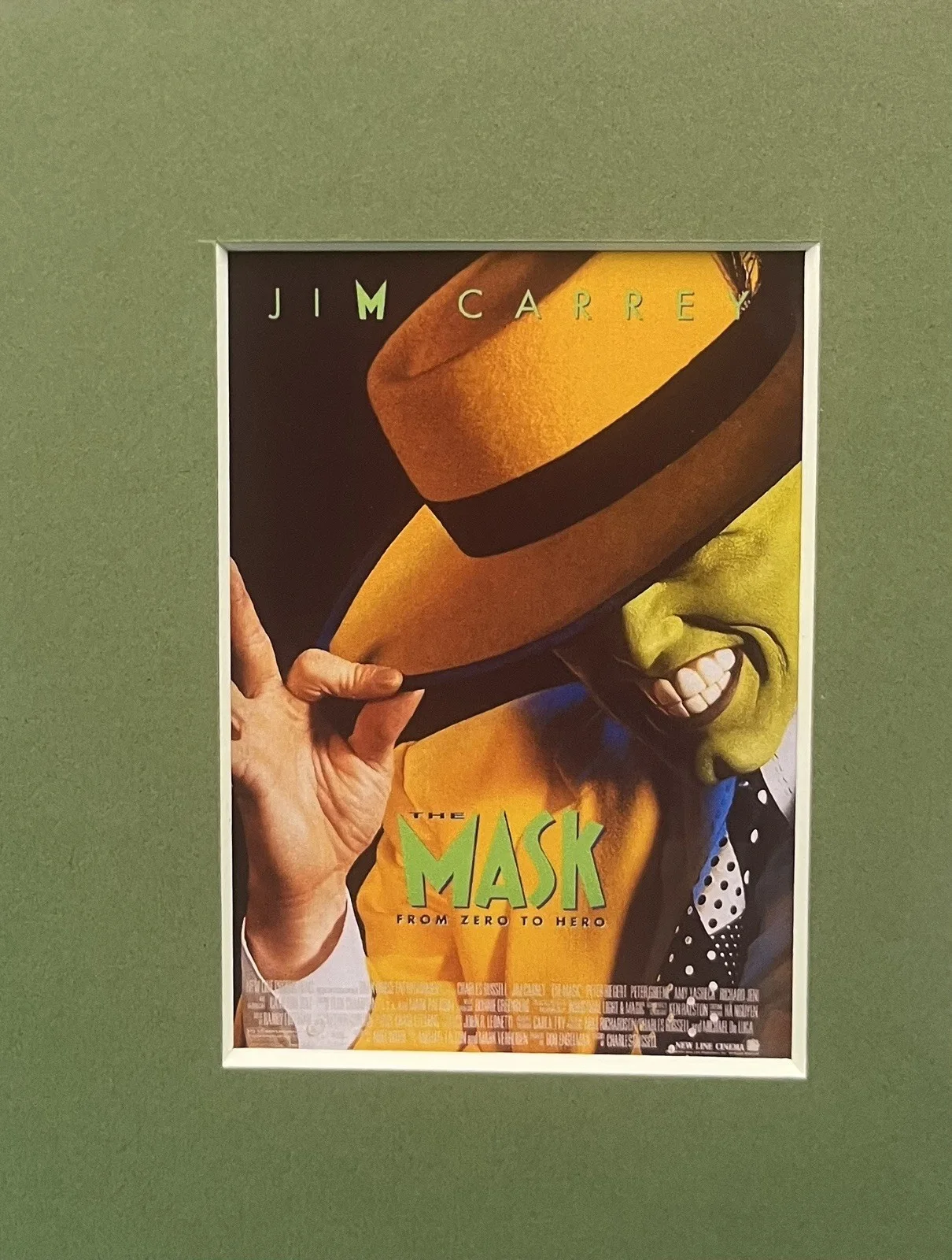 THE MASK . 35mm Film Cell Mounted Display, image 2