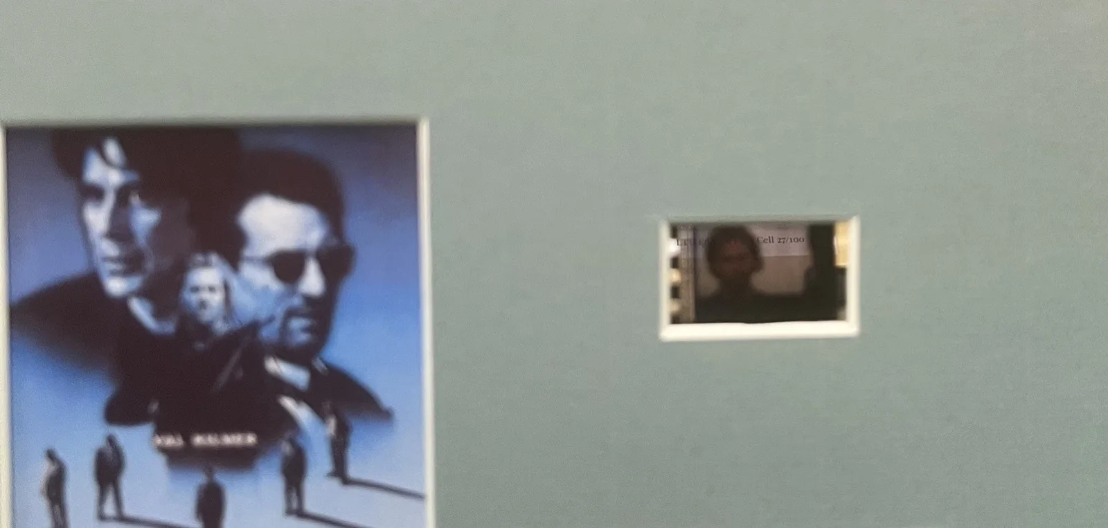 HEAT. . 35mm Film Cell Mounted Display, image 2