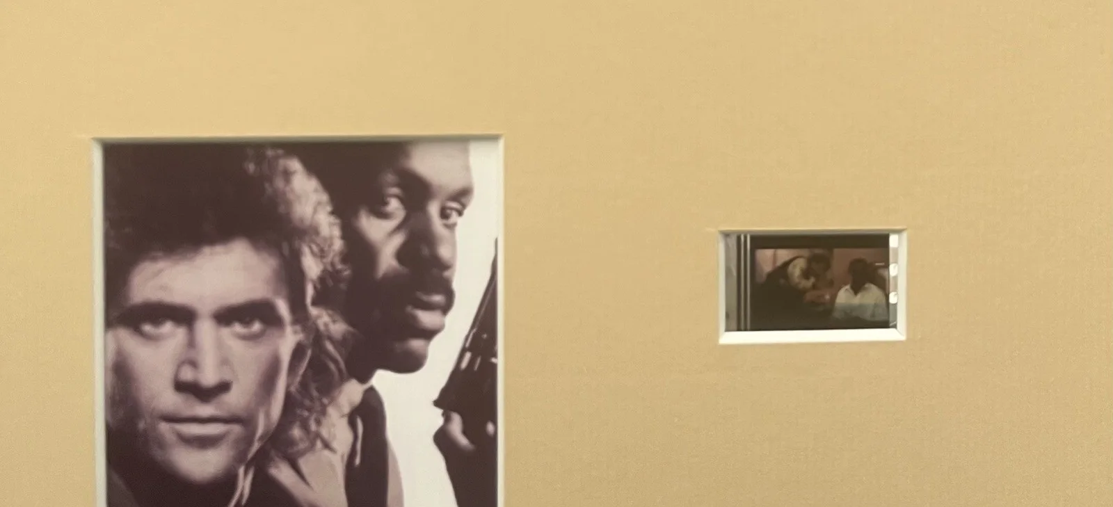 LETHAL WEAPON. 35mm Film Cell Mounted Display, image 2