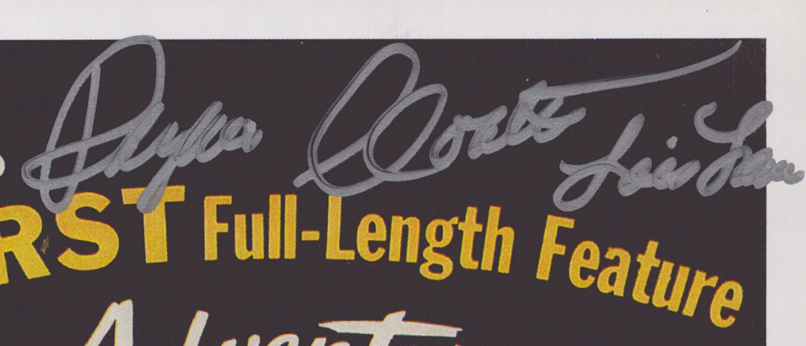 Phyllis Coates — PHYLLIS COATES - LOBBY CARD SIGNED, image 2