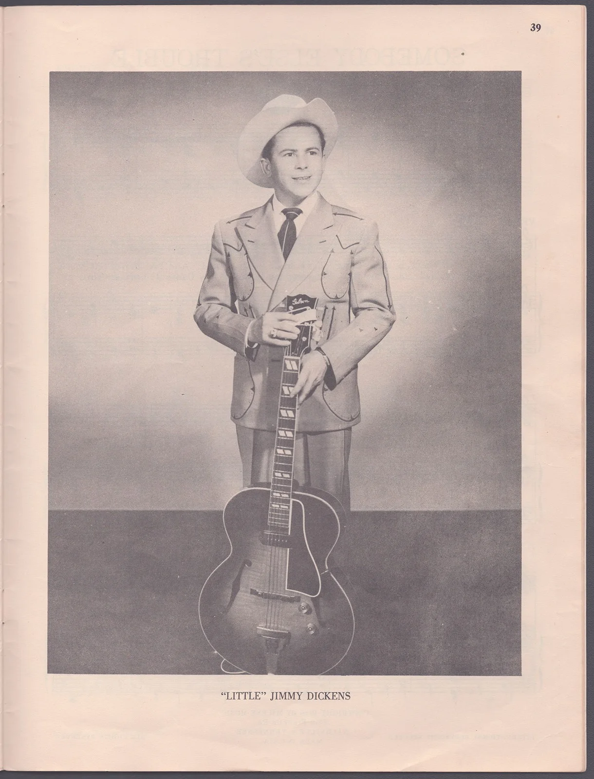 Jimmy Dickens, Joel Price, Skeet Cross, Merle Taylor — JIMMY "LITTLE JIMMY" DICKENS - INSCRIBED SHEET MUSIC SIGNED WITH CO-SIGNERS, изображение 4