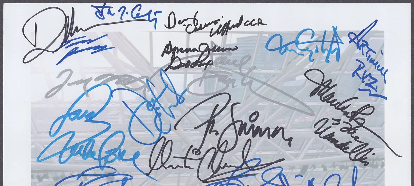 Pete Seeger, Dave Mason, Allen R. Toussaint, Jim Mccarty — PETE SEEGER - AUTOGRAPHED SIGNED PHOTOGRAPH WITH CO-SIGNERS, image 2