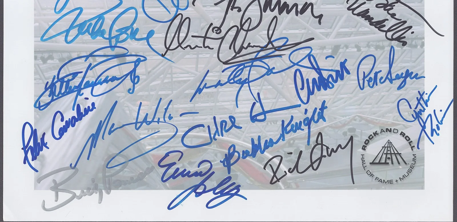 Pete Seeger, Dave Mason, Allen R. Toussaint, Jim Mccarty — PETE SEEGER - AUTOGRAPHED SIGNED PHOTOGRAPH WITH CO-SIGNERS, image 3