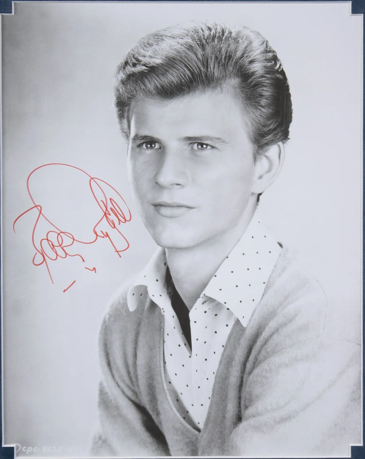 Bobby Rydell — BOBBY RYDELL - PHOTOGRAPH SIGNED, image 2