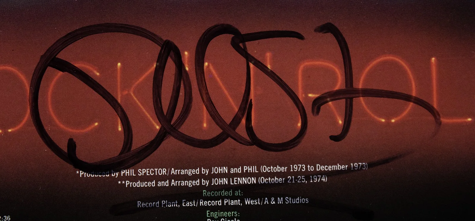 Phillip H. Spector — PHILLIP H. SPECTOR - RECORD ALBUM COVER SIGNED, image 2